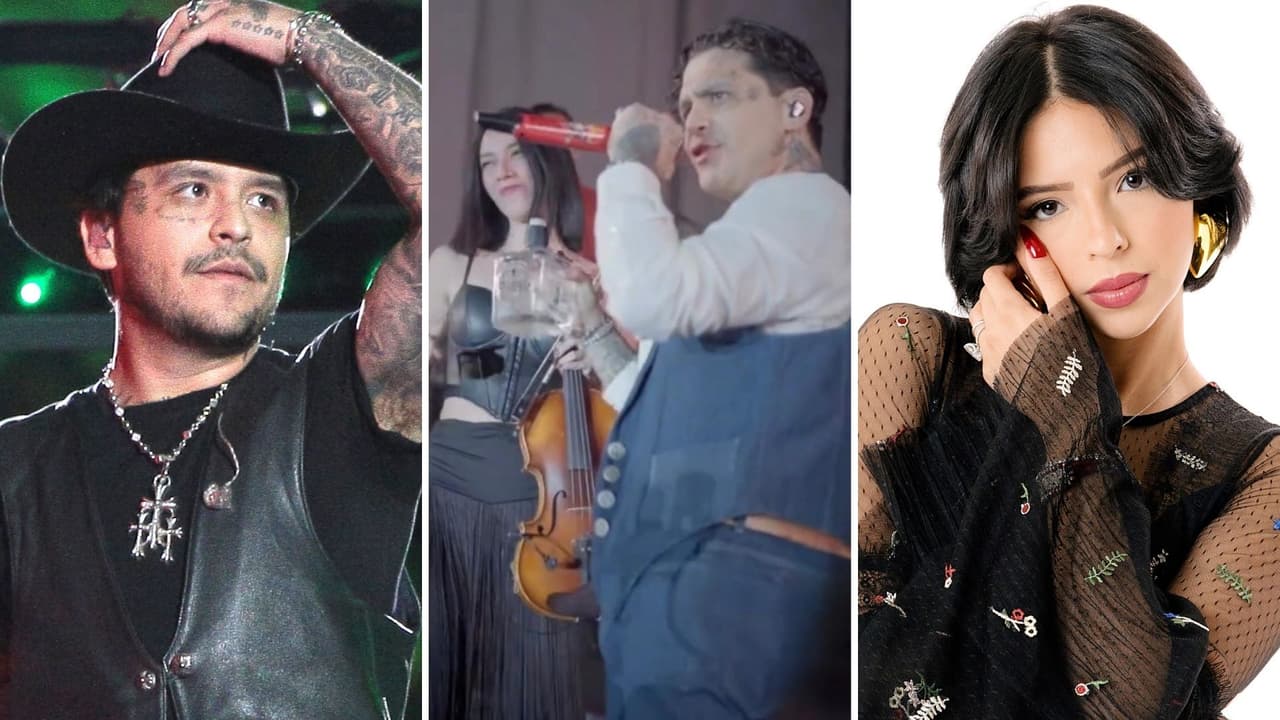 ¿Nodal despidió a su violinista por celos de Ángela Aguilar?: lo que se sabe tras video viral