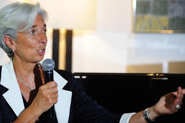 Christine Lagarde, ministra francesa de Finanzas y candidata a dirigir el Fondo Monetario Internacional, visitó India para promocionar su candidatura; sin embargo, al parecer no recibió el apoyo que ella buscaba.