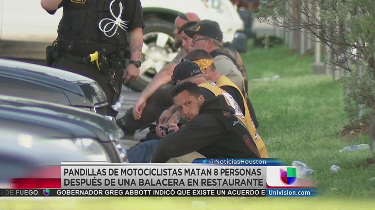 Acusan formalmente a otros 48 motociclistas que participaron en tiroteo en Texas