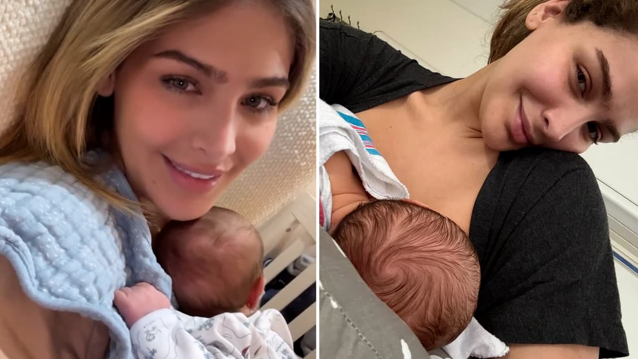 Angustiada, Migbelis Castellanos corre para saber qué tiene su bebé: “Está llorando tanto”