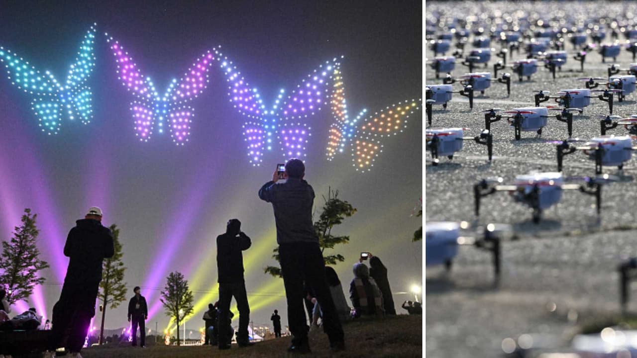 4 de Julio: drones iluminarán el cielo de la Bahía en el Día de la Independencia con espectáculos únicos