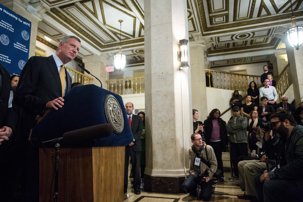 Bill de Blasio, alcalde de NY