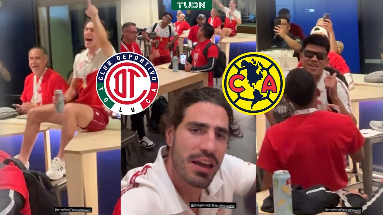 Futbolistas del Toluca se burlan épicamente de América