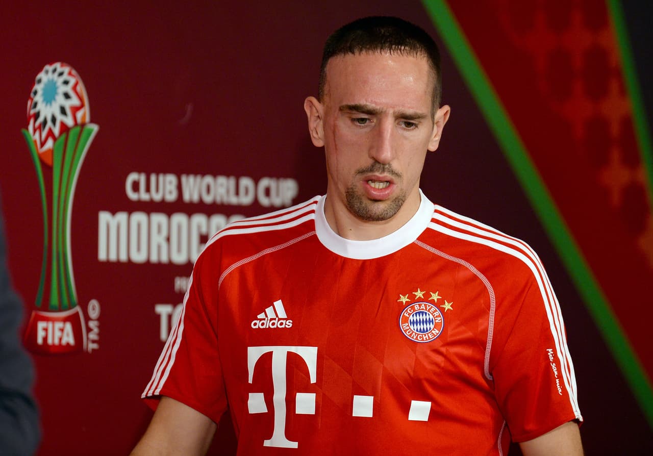 Ribery demanda a cadena de televisión por utilizar una foto suya en una nota