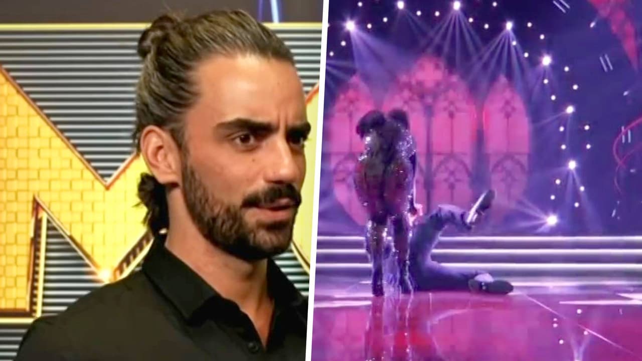 Por una caída en el escenario, Diego Amozurrutia fue eliminado de Mira Quién Baila ¡La Revancha!