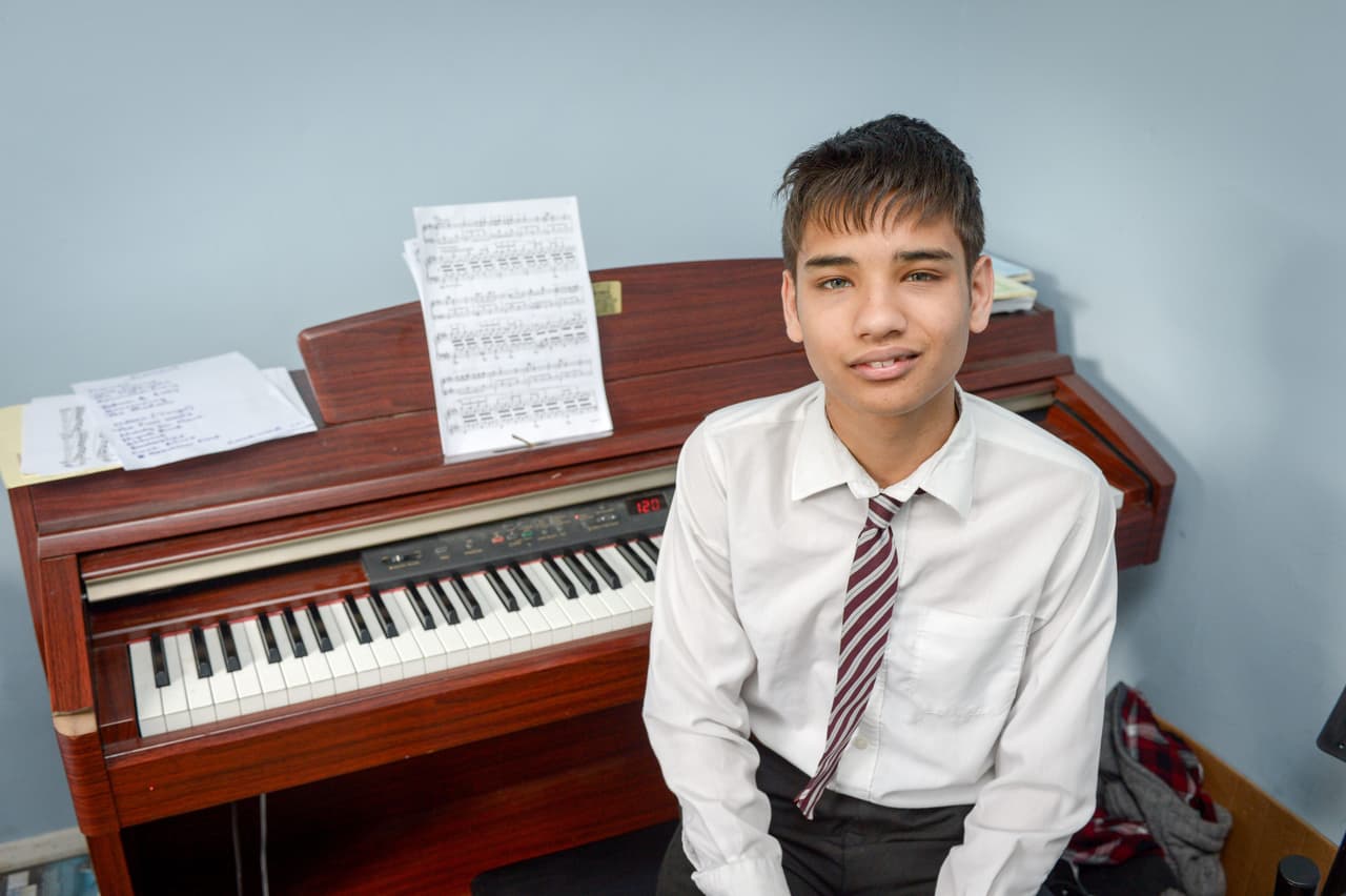 Te presentamos a Shane Thomas, apodado el ‘Mini Mozart’.