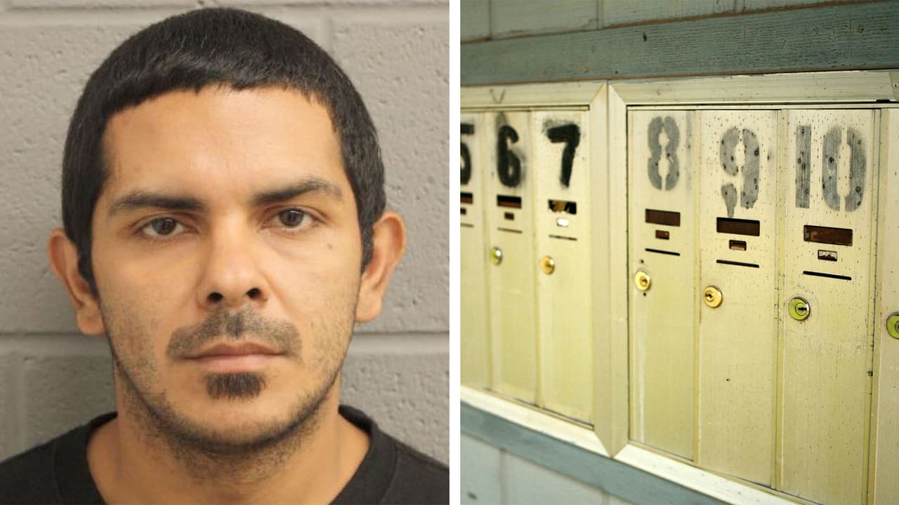 Acusan a un hombre de robar 170 buzones de correo en un complejo de apartamentos en Houston