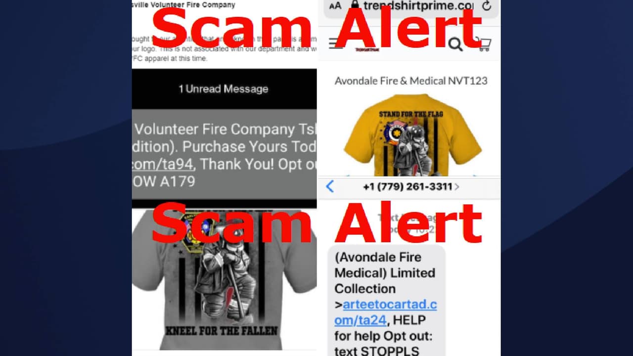 Cabe mencionar que el Departamento de bomberos de Avondale no es el único departamento en Arizona que ha emitido esta alerta. “
<b>Esta estafa está diseñada para vaciar su cuenta bancaria con un clic en el enlace</b>”, alertó el
<a href="https://www.facebook.com/photo/?fbid=248860407282667&set=a.224998516335523" target="_blank">departamento de Glendale</a> en su página de
<a href="https://www.univision.com/temas/facebook">Facebook</a>.