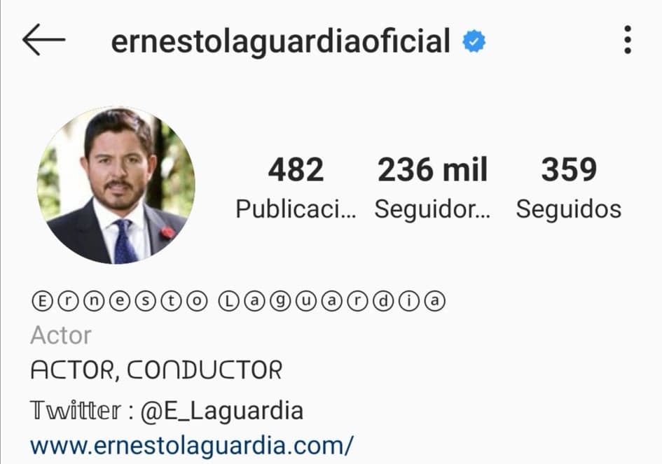 "Creo que nosotros tenemos 
<b><a href="https://www.univision.com/entretenimiento/ernesto-laguardia-prefiere-ser-candidato-que-conducir-un-programa-de-belleza" target="_blank">un papel social</a></b> y, con todo respeto, tenemos algo mucho más profundo que los seguidores de las redes", añadió.