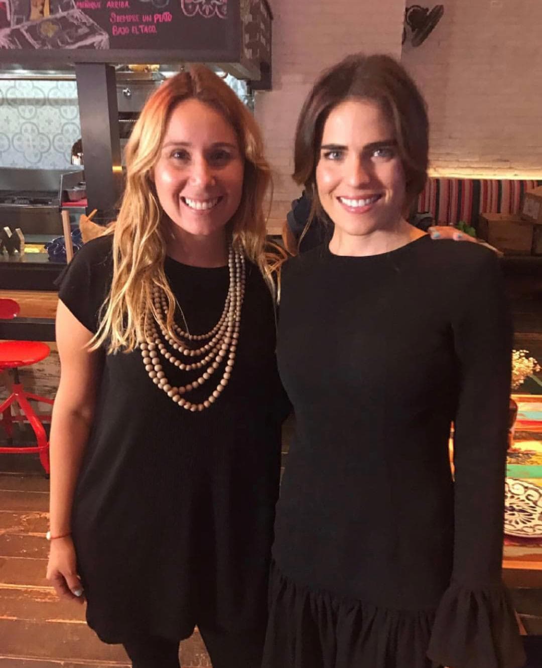 <b>La actriz Karla Souza, t</b>ambién ha pasado por allí y cuentan que quedó deslumbrada con la decoración del lugar que revive un mercado tradicional mexicano.