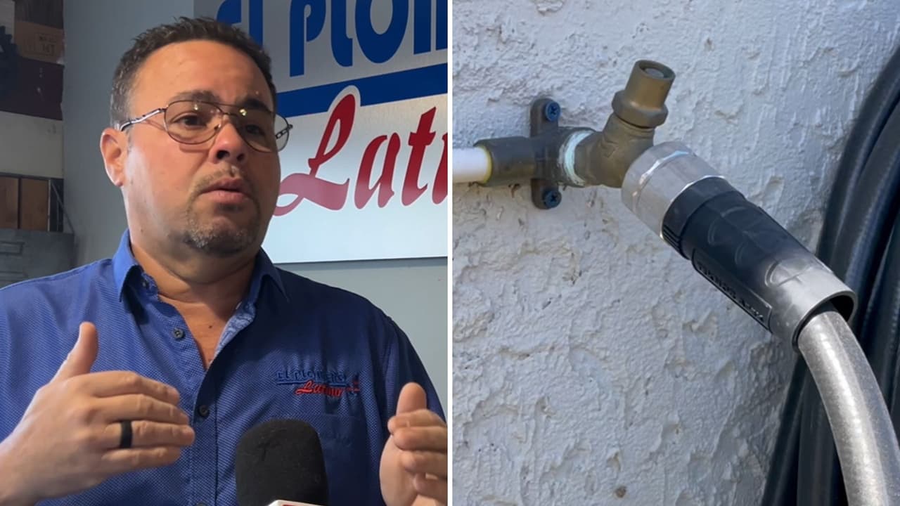 Frío en Florida Central rompe tuberías y deja a familias sin agua por días