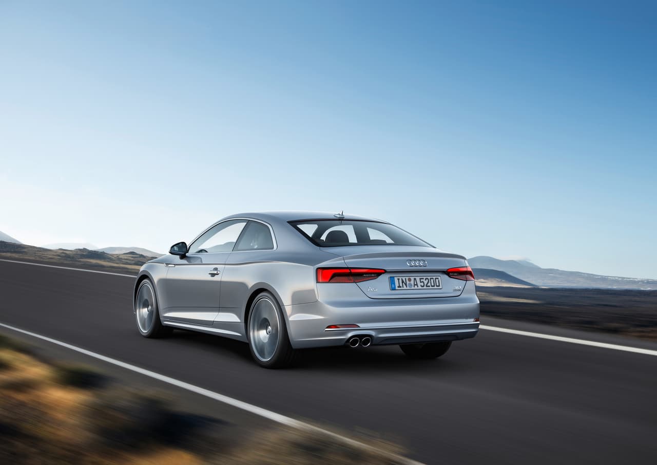 Respecto a la anterior generación, la potencia aumenta en forma considerable: el nuevo Audi A5 Coupé ofrece un rango que va de los 190 HP hasta los 286 HP.