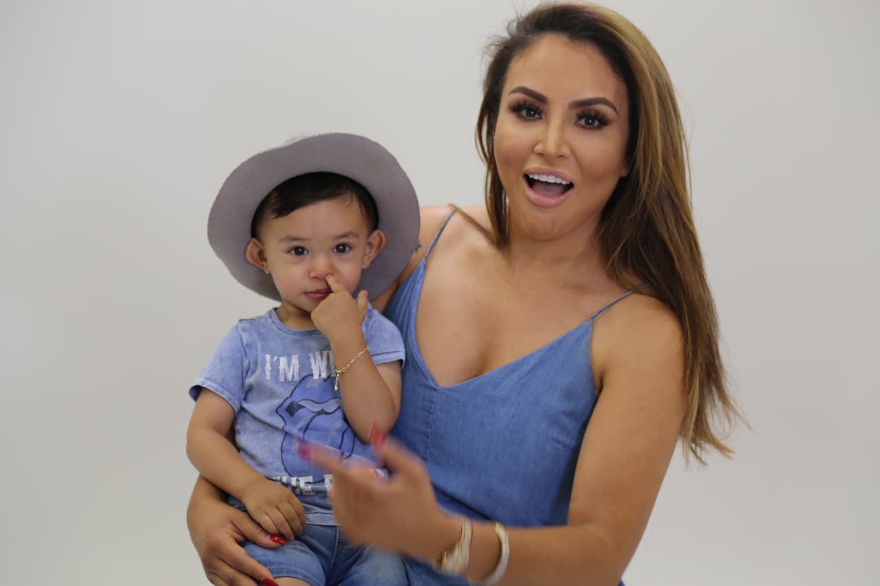 Baby Luca es la bendición más grande de la locutora.