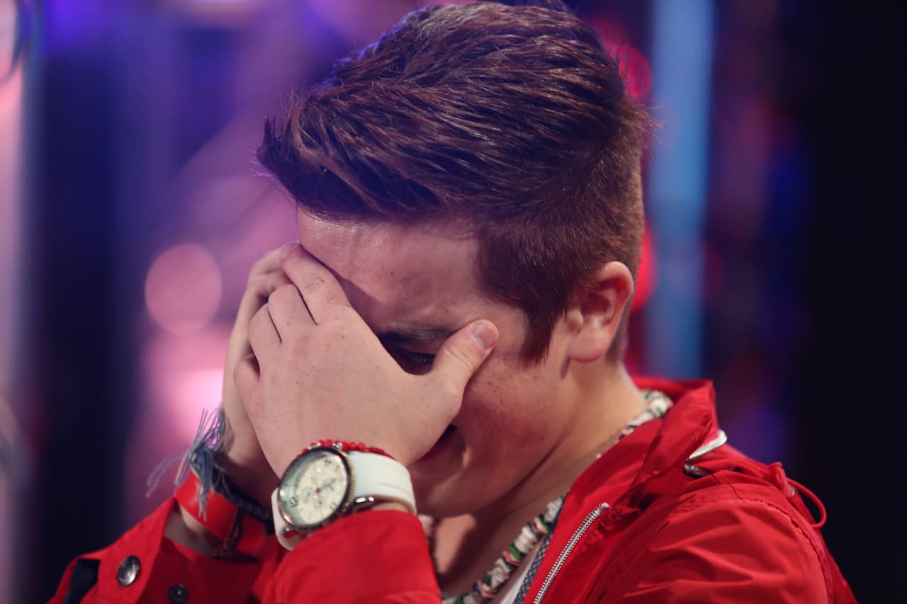 José Barrientos nos sacó lágrimas con su conmovedora historia. Una audición que no estuvo apta para cardíacos.