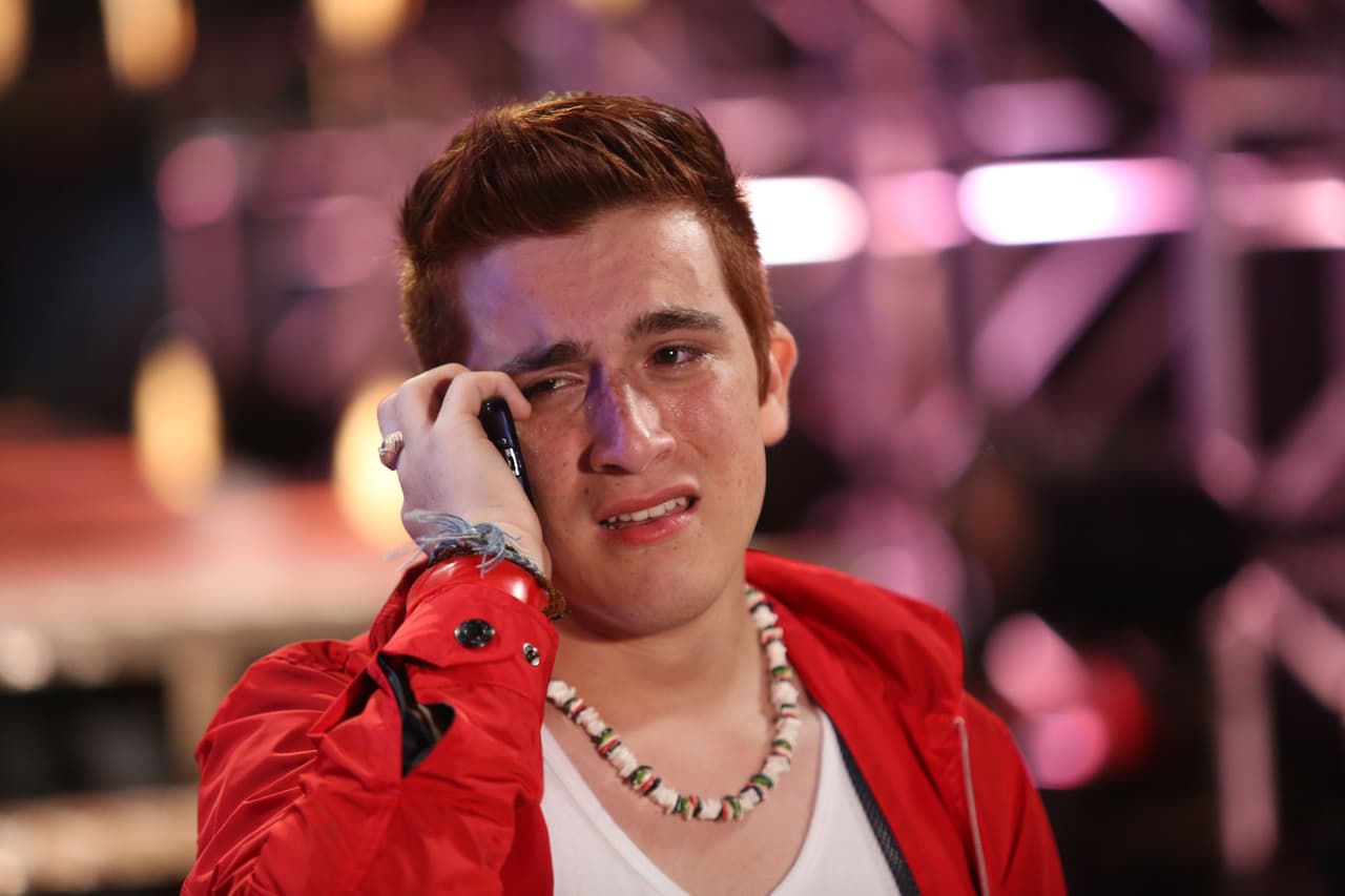 José Barrientos nos sacó lágrimas con su conmovedora historia. Una audición que no estuvo apta para cardíacos.