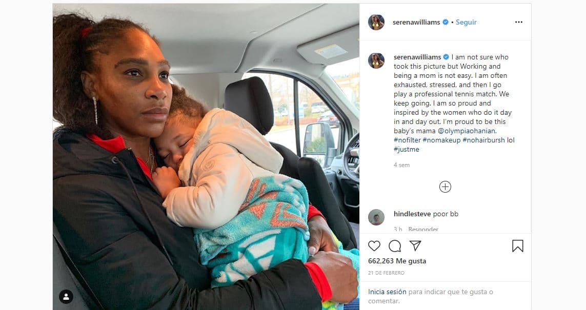 Serena Williams reveló que está lidiando con la ansiedad 