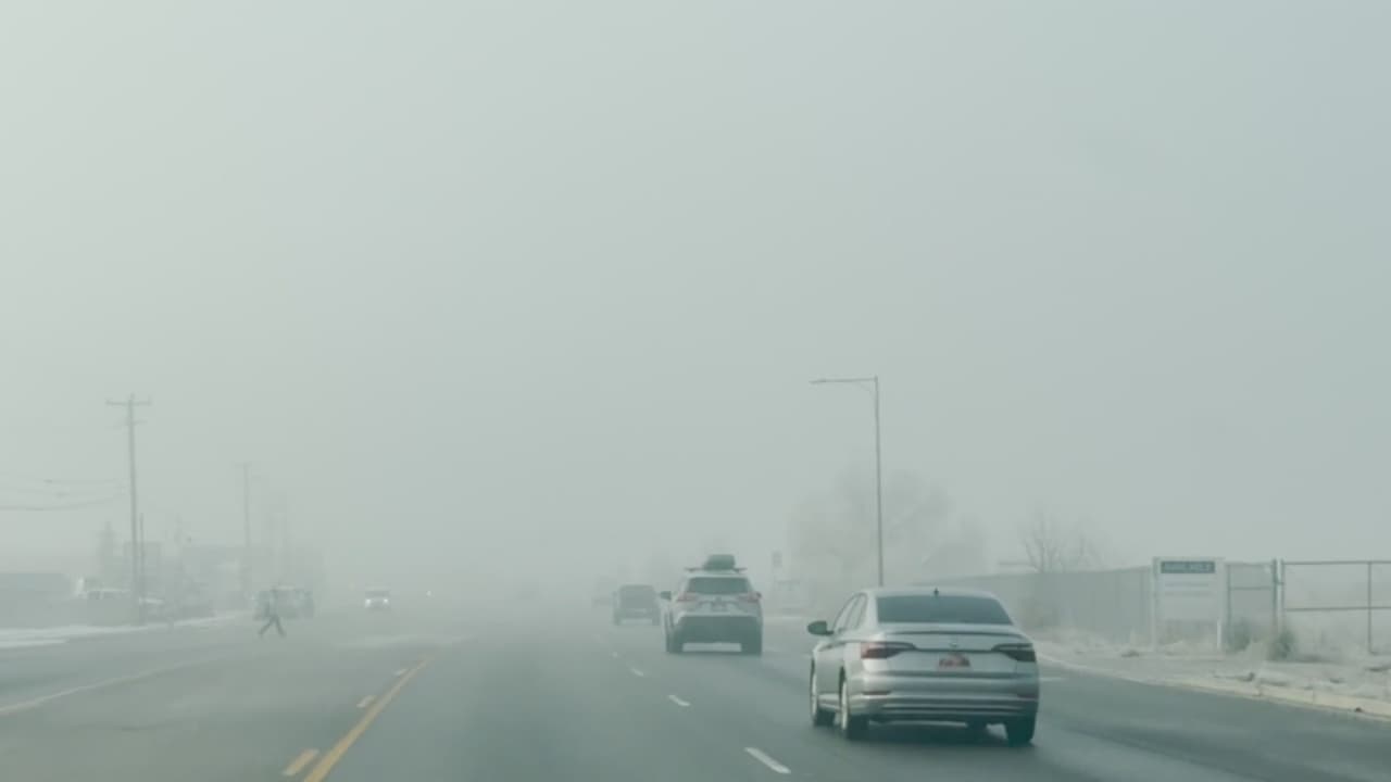 Neblina afecta la visibilidad y provoca choques en varias vías de Utah