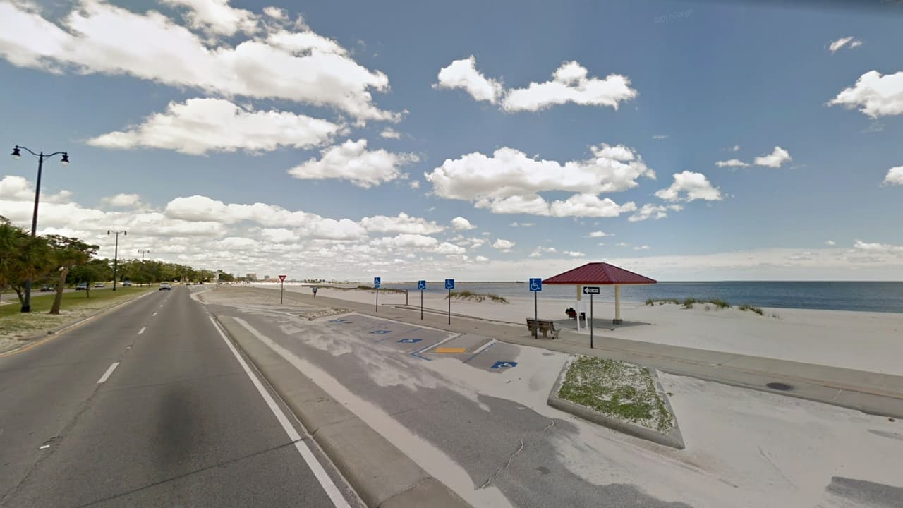 <b>Mississippi.</b> Los 21 puntos muestreados fueron potencialmente inseguros por al menos un día en 2018. La playa Gulfport East Beach (condado Harrison) fue la que más días estuvo en estas condiciones, 44 en total.