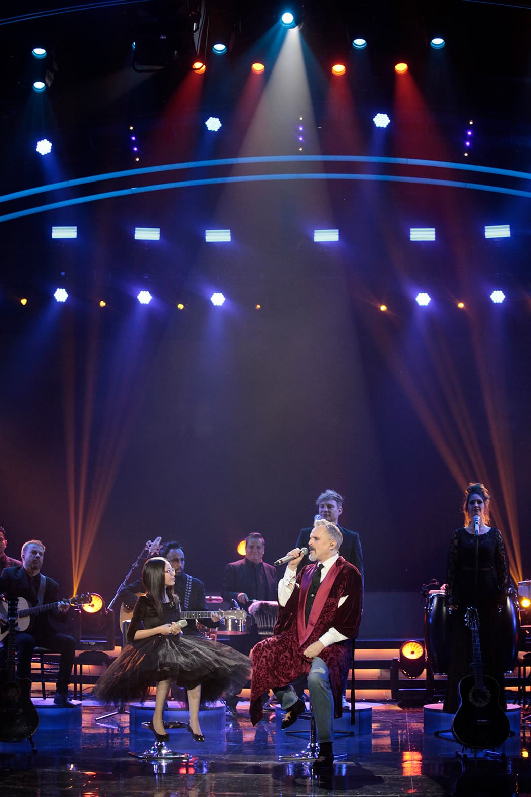 Todos quedaron encantados por haber podido escuchar al cantante de nuevo.