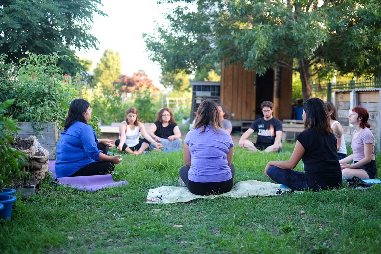 El área donde se encuentra este vibrante jardín comunitario llamado "El paseo" alguna vez fue un terreno abandonado al oeste de Chicago. Sin embargo, hoy en día es un lugar donde personas de todas las edades conviven, aprenden y cosechan sus propios alimentos.