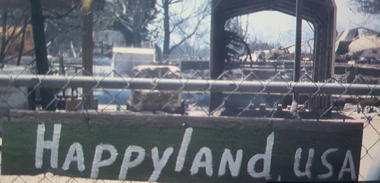 El fuego de Kern se convirtió en un monstruo