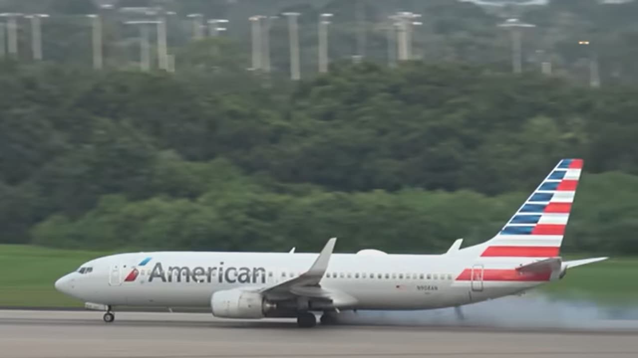 Momentos de pánico en Tampa: Avión aborta despegue tras explosión de una llanta