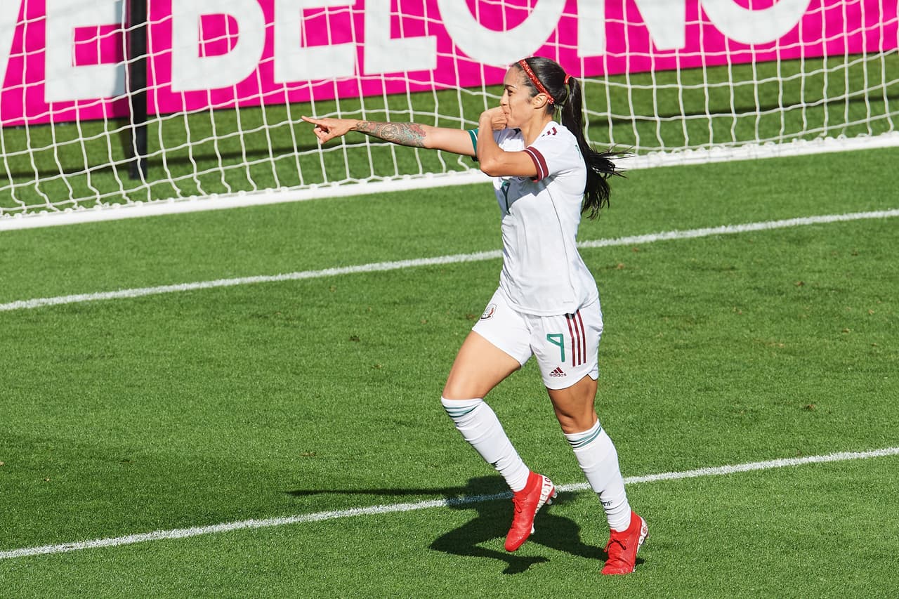 during the game St Kitts & Nevis vs Mexico, corresponding to Group B of the CONCACAF Womens Olympic Qualifying 2020, at H-E-B Park Stadium, on February 01, 2020. <br><br> durante el partido San Cristobal y Nevis vs Mexico, correspondiente al Grupo B del Preolimpico Femenino de CONCACAF Estados Unidos 2020, en el H-E-B Park Stadium, el 01 de Febrero de 2020.