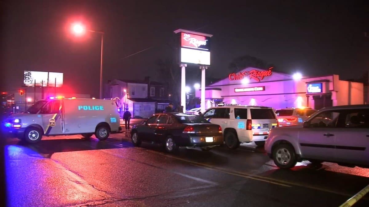 Dos hombres asesinados a tiros fuera del Club Risque en Wissinoming 
