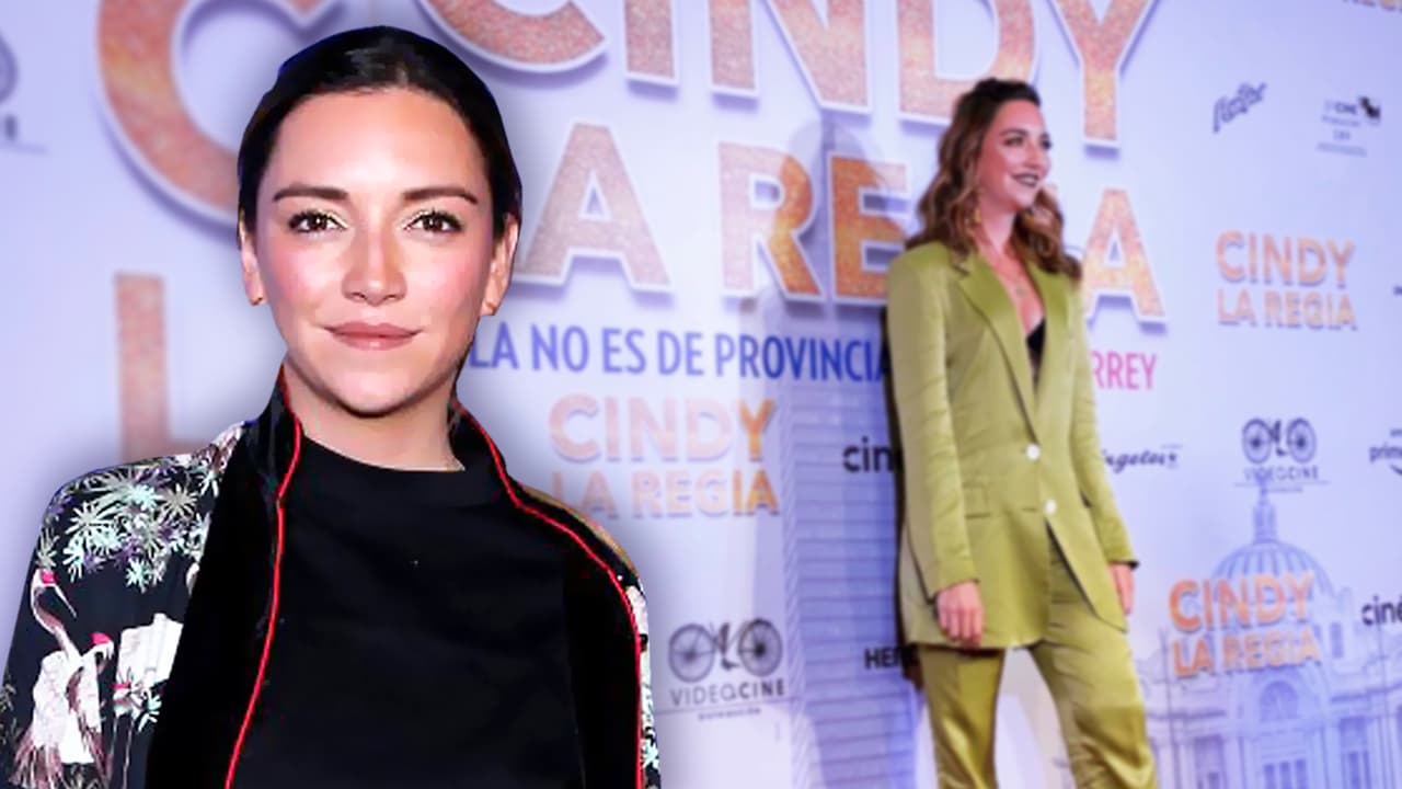 Regina Blandón 'se mató' comiendo en diciembre y a horas de un estreno su vestido no le cerró
