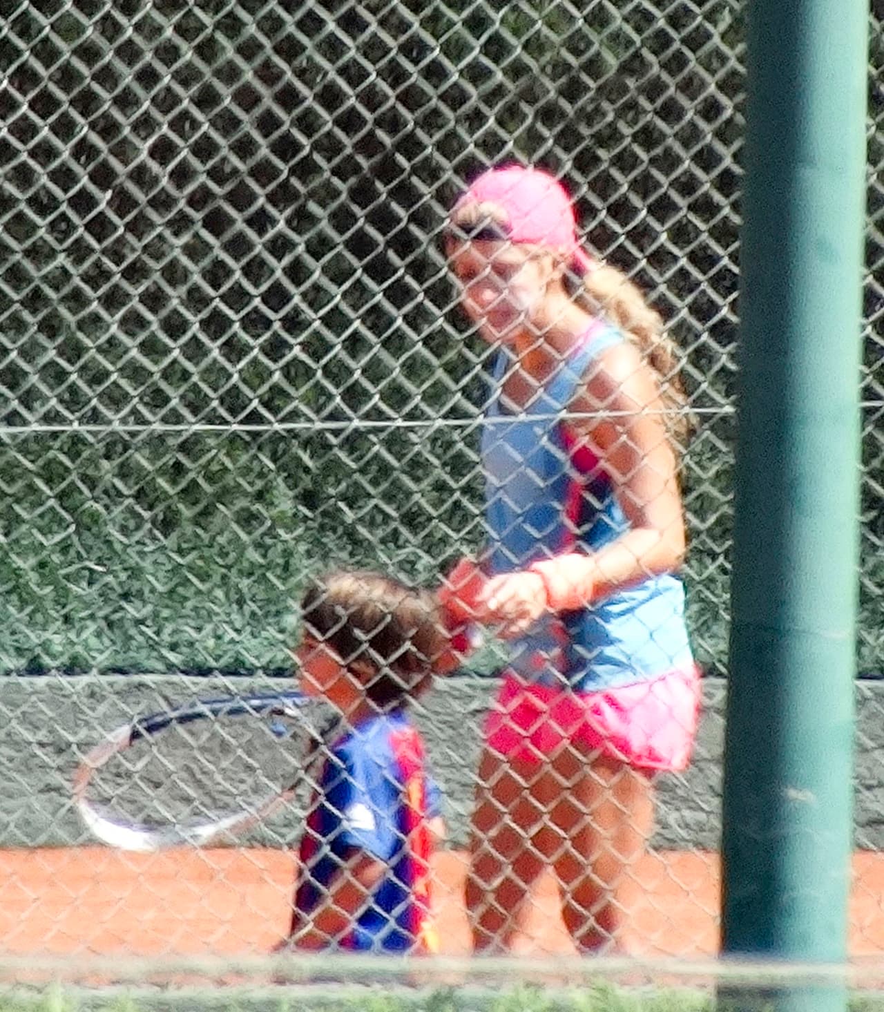 Al parecer la cantante y su nene hicieron equipo.