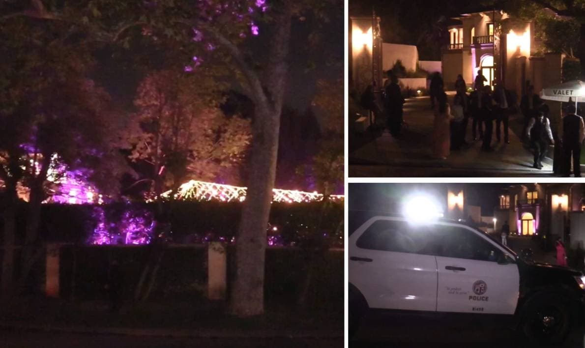 Gran fiesta en Beverly Hills a solo horas de anunciar sanciones por este tipo de eventos en tiempos de coronavirus