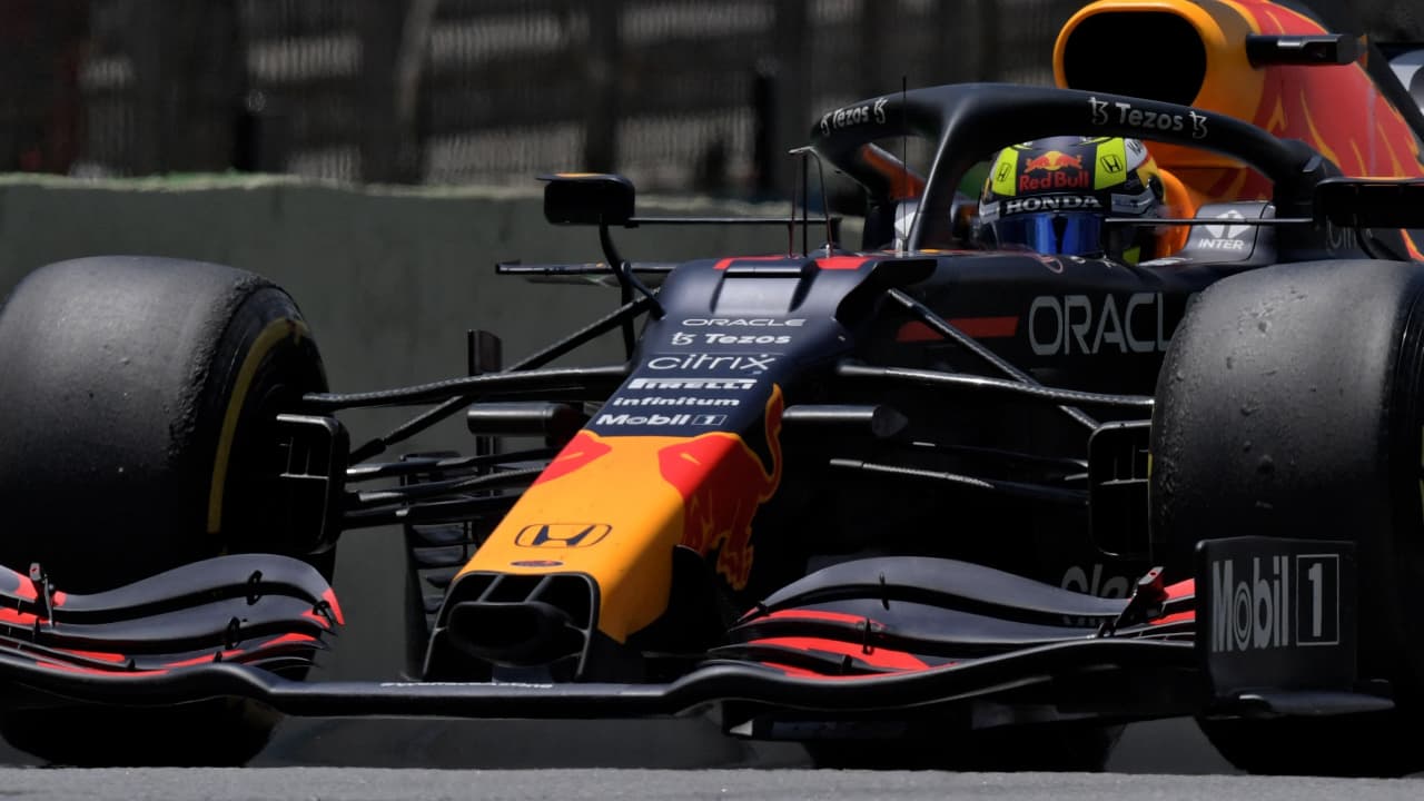 'Checo' Pérez saldrá cuarto en Brasil, Hamilton fue quinto en el Sprint 