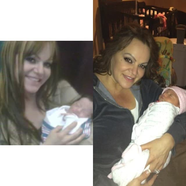 En 2012 nació la segunda nieta de Jenni, Luna.