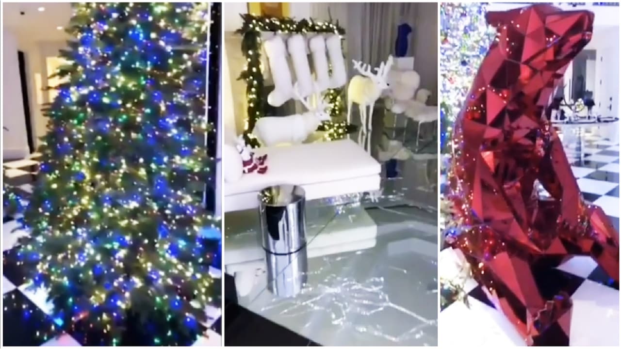 Christina Aguilera y su hija, invitadas de honor a la fiesta navideña de Kim Kardashian