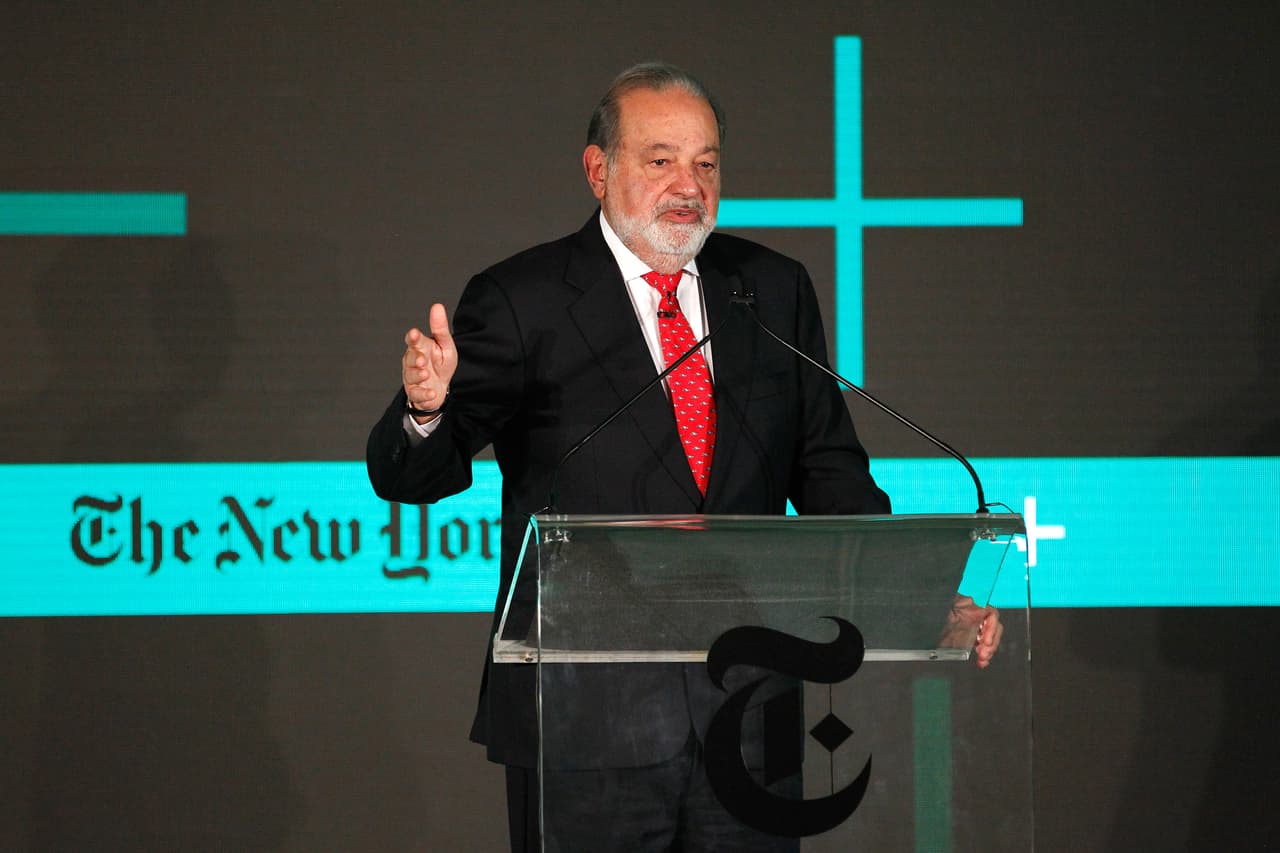 Carlos Slim se enriquece (aún más) con las críticas de Trump al New York Times