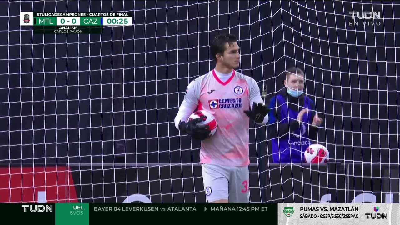 ¡TIRO ATAJADO! disparo por Joaquín Torres.