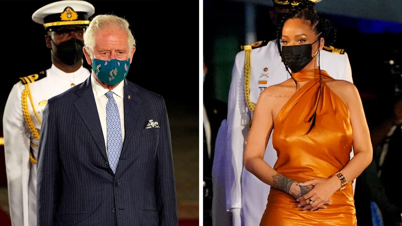 Barbados le dijo adiós a la Reina Isabel y nombró a Rihanna como 'heroína nacional'
