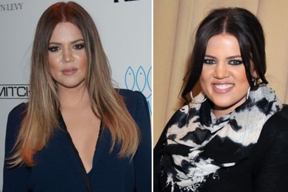 La menor de las Kardashian ha trabajado duro para perder algunas 'libritas' de más que su cuerpo no necesitaba.
