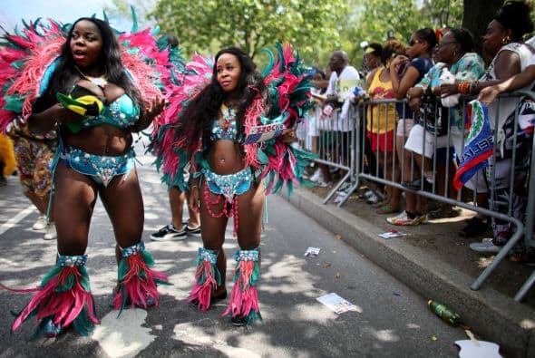 Las calles de Nueva York se llenaron de colorido. Cientos de personas recordaron sus raíces caribeñas.