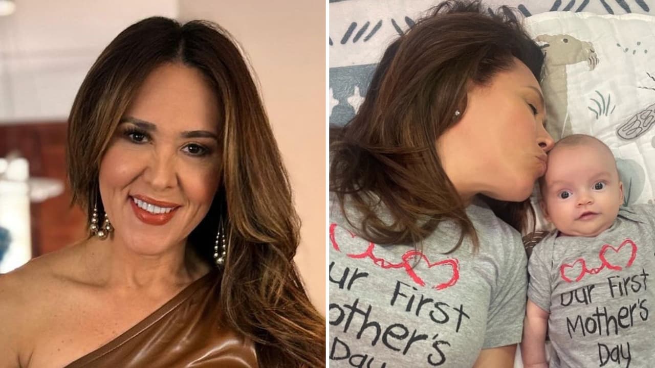 Tanya Charry muestra lo grande que está su bebé Bruno a sus 9 meses