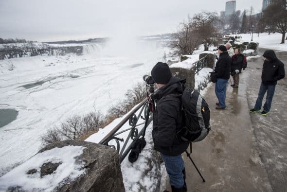 "Hace bastantes años que no las vemos así. En los últimos 15 ó 20 años no recuerdo verlas tan congeladas" dijo Duarte.