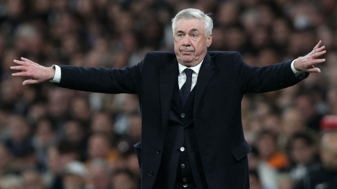 Ancelotti igualará en la Supercopa de España un par de marcas de Zidane