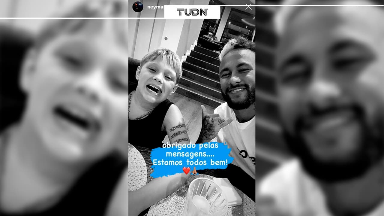 Neymar dijo que se encuentra bien tras supuesto positivo de COVID-19