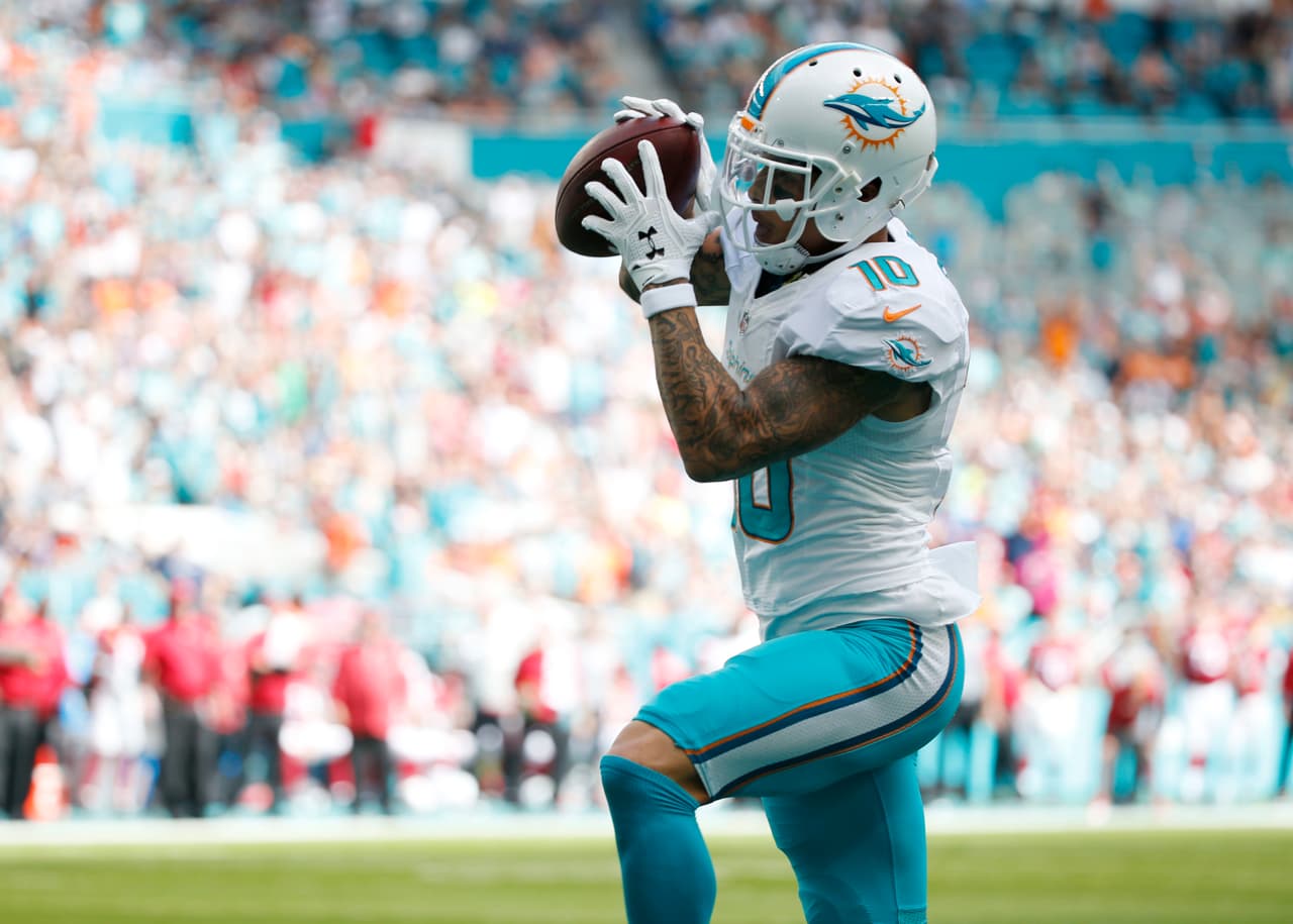 <b>47 WR - KENNY STILLS: </b>
<i>FIRMADO POR</i>
<b> MIAMI DOLPHINS</b>
<br>Anteriormente una amenaza profunda unidimensional con manos inconsistentes, Stills emergió como una arma confiable de zona roja para Ryan Tannehill la temporada pasada.
