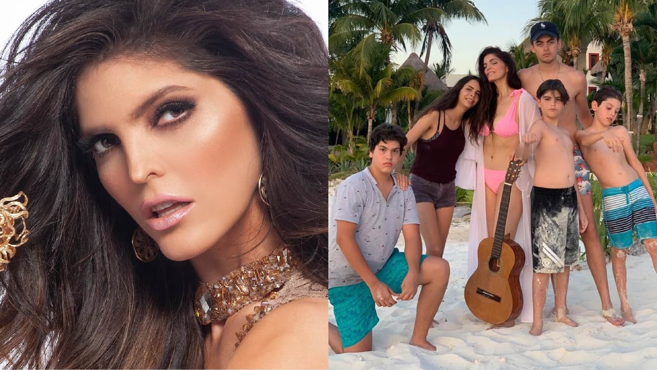 Así es la relación de Ana Bárbara con sus hijos y los de Mariana Levy: "Yo les voy a dar amor"