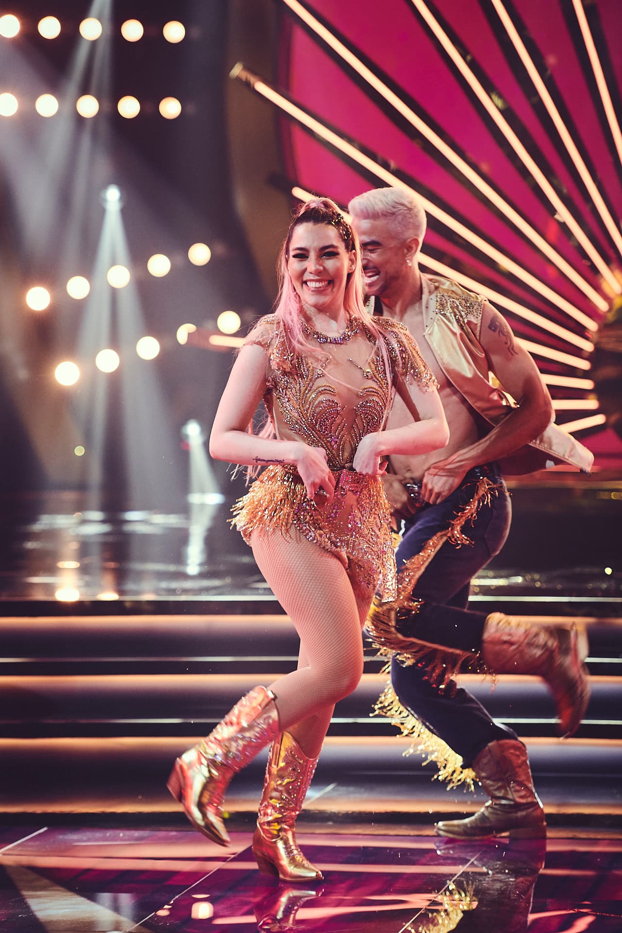 Frida Sofía se dijo muy feliz de debutar en la pista de Mira Quién Baila.