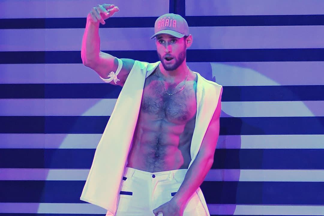 "Si seguimos luciendo palmito, mal vamos", le dijo 'Poty' este domingo durante su duelo de baile urbano con Dayanara Torres.