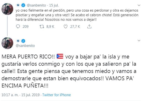 Bad Bunny viajará a la Isla para participar de una manifestación en el Viejo San Juan