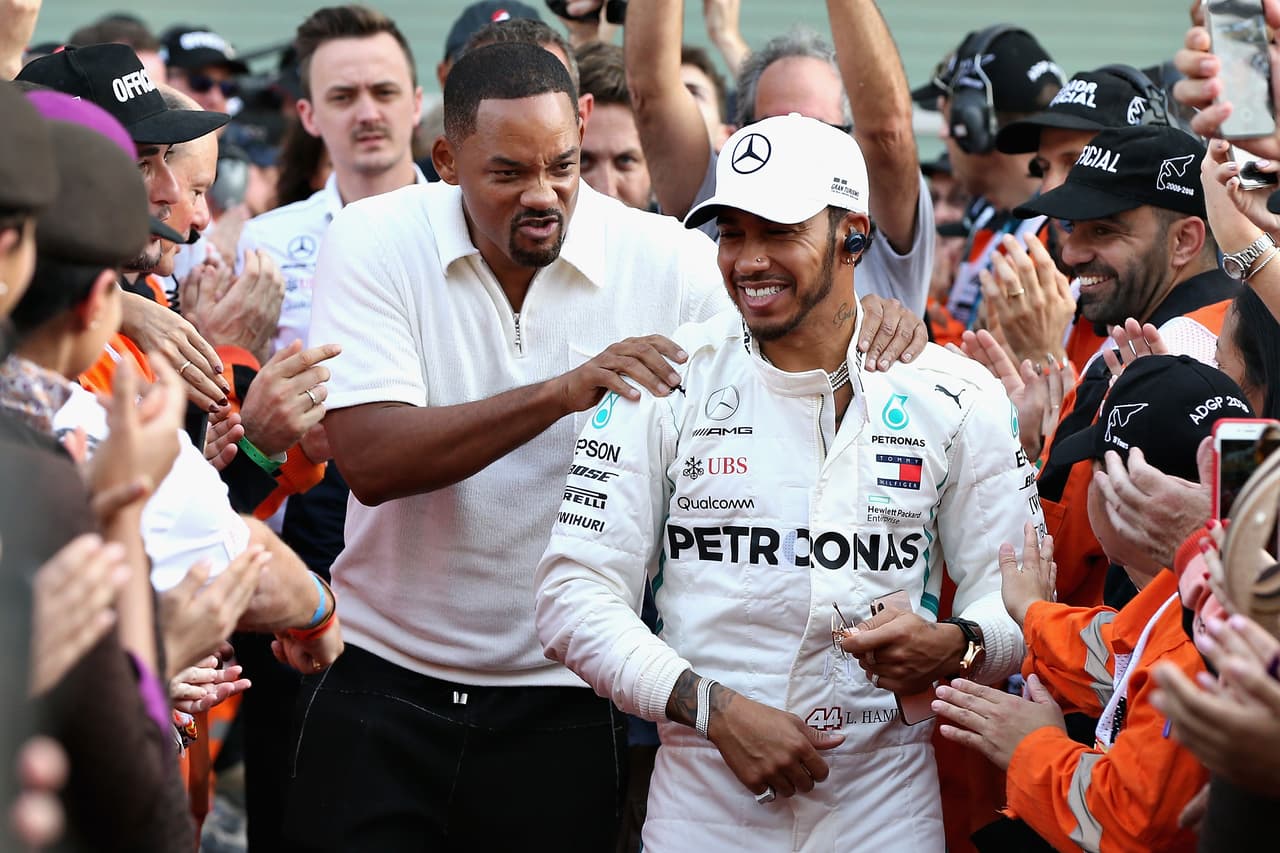 El actor incluso le dio su apoyo para que buscara un último triunfo en esta temporada, todo ante las cámaras detrás de ellos.