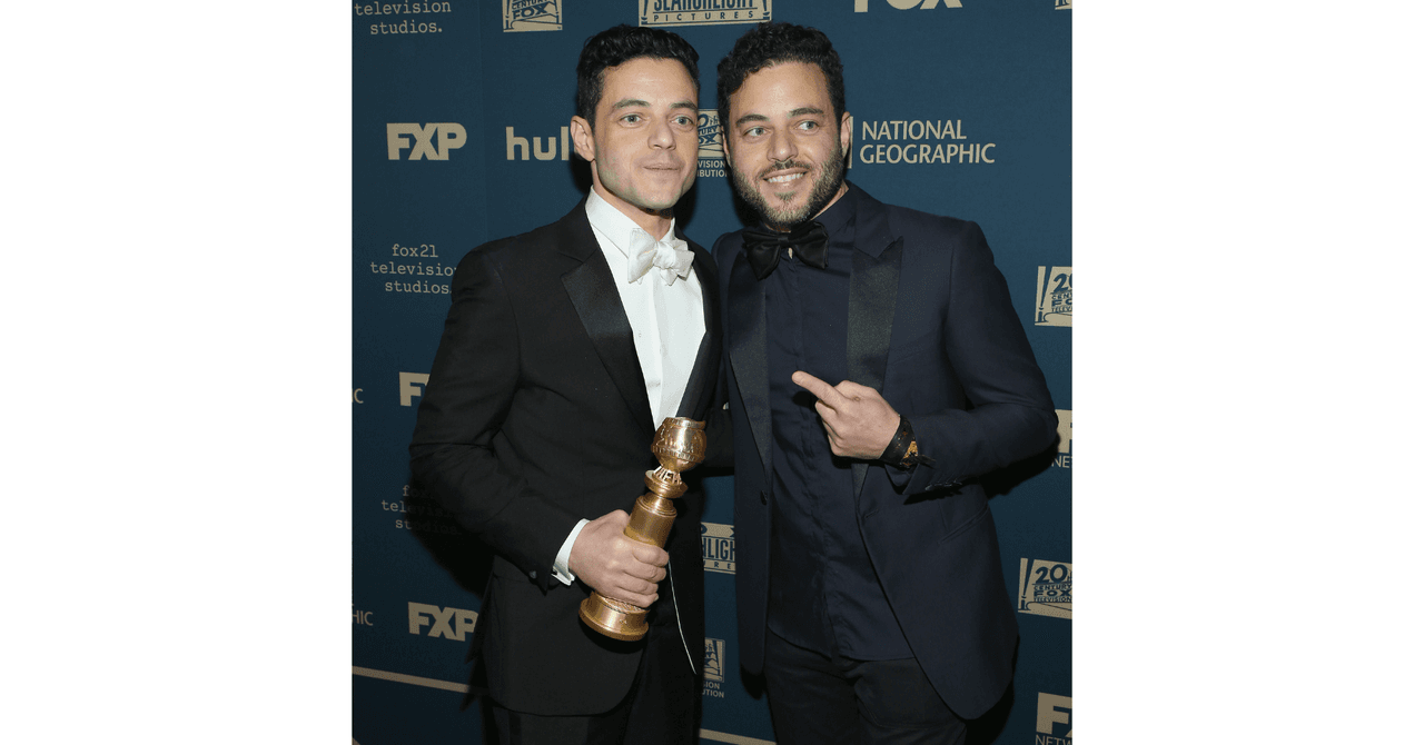 Rami Malek tiene un hermano gemelo